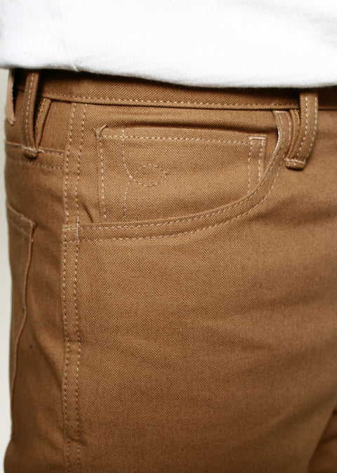 Double Knee Strider // Camel Canvas