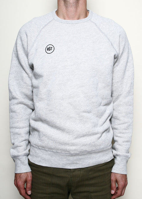 Logo Crewneck Sweatshirt // Heather Grey