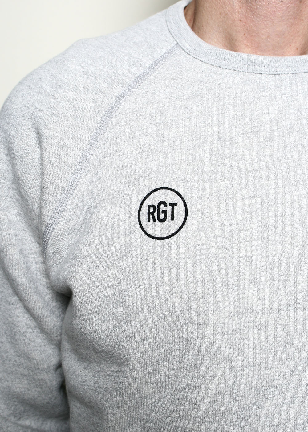 Logo Crewneck Sweatshirt // Heather Grey – Rogue Territory