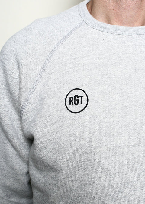 Logo Crewneck Sweatshirt // Heather Grey