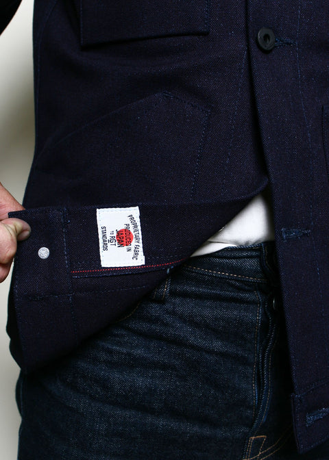 Open Range Jacket // 15oz Indigo Selvedge Canvas