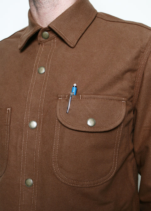  Service Shirt // Copper Flannel