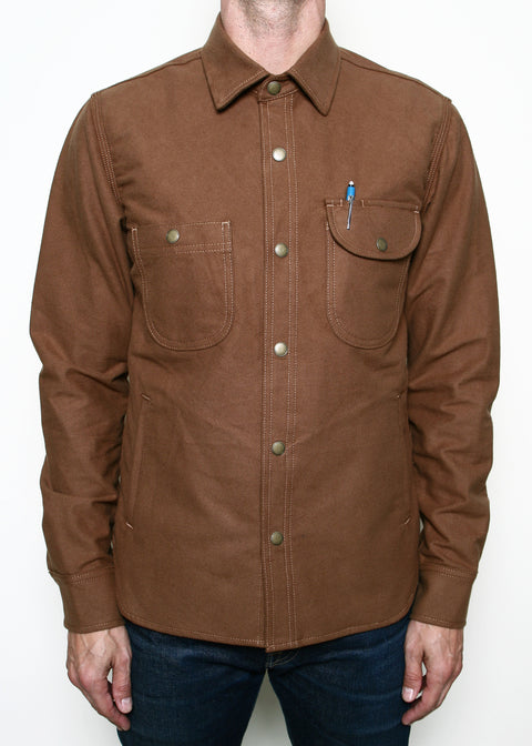 Service Shirt // Copper Flannel