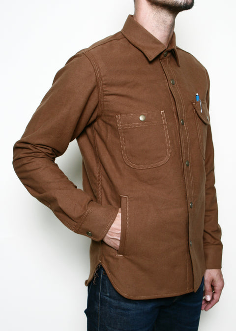 Service Shirt // Copper Flannel