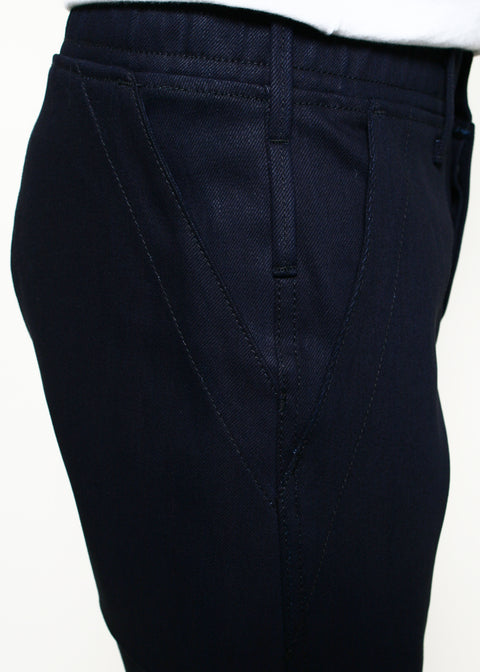 Fatigue Shorts // Indigo x Black Denim