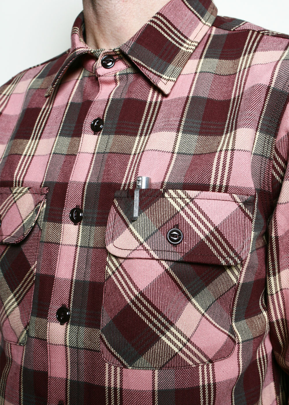 Field Shirt // Dusty Pink Plaid – Rogue Territory