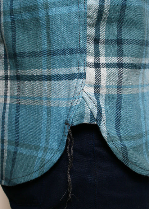 Field Shirt // Icy Blue Plaid