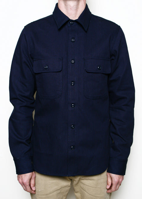 Field Shirt // Indigo Whip Cord