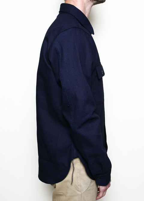  Field Shirt // Indigo Whip Cord