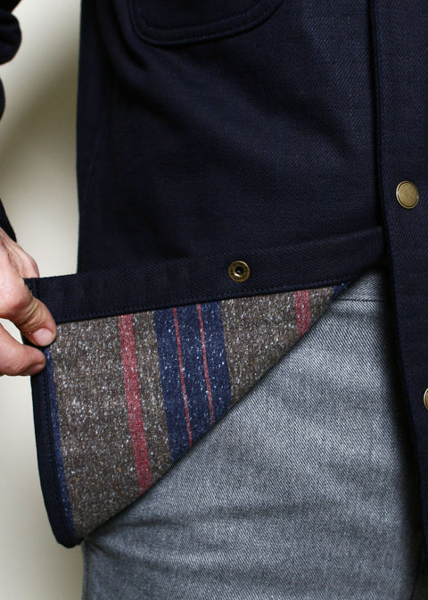 Field Shirt // Lined Double Indigo