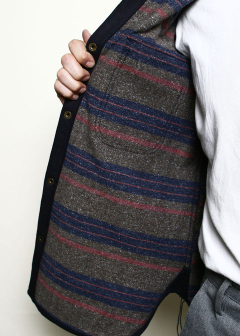 Field Shirt // Lined Double Indigo