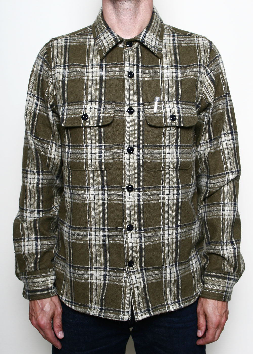 Field Shirt // Olive Plaid Flannel – Rogue Territory
