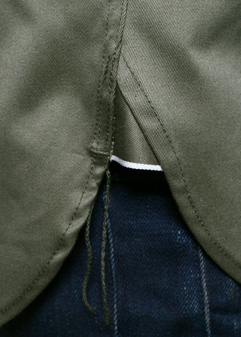 Field Shirt // Olive Selvedge Twill