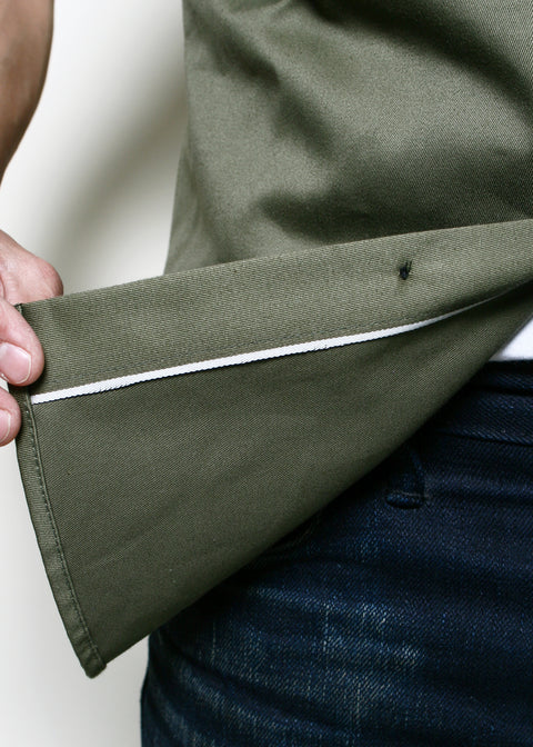 Field Shirt // Olive Selvedge Twill