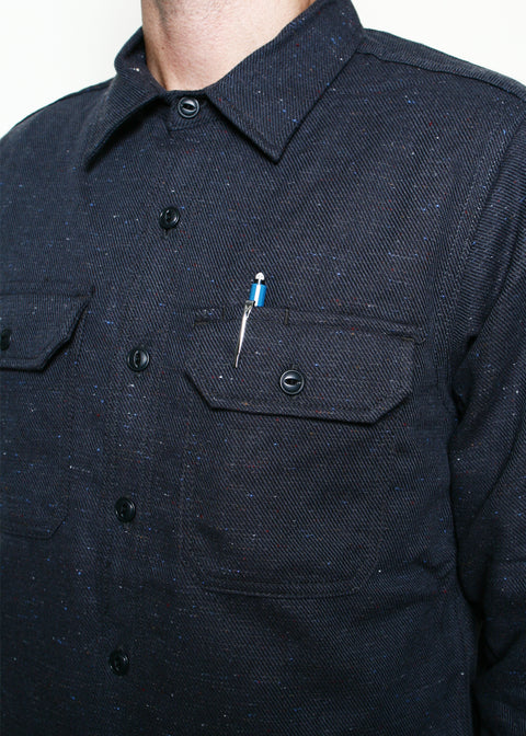 Field Shirt // Grey Rainbow Nep