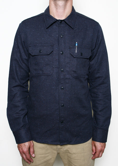 Field Shirt // Grey Rainbow Nep