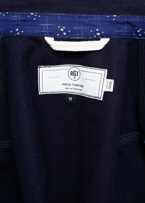 Service Shirt // 15oz Indigo Selvedge Canvas