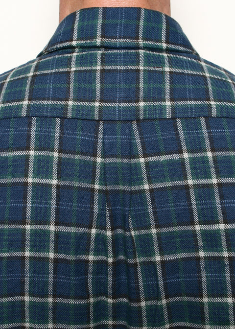 Jumper Shirt // Vintage Slub Plaid