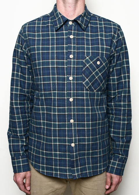 Jumper Shirt // Vintage Slub Plaid