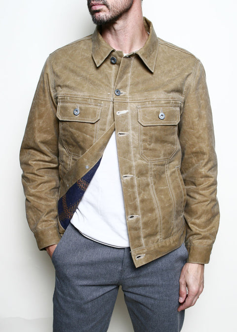 Rogue Territory Lined Tan Cruiser Jacket
