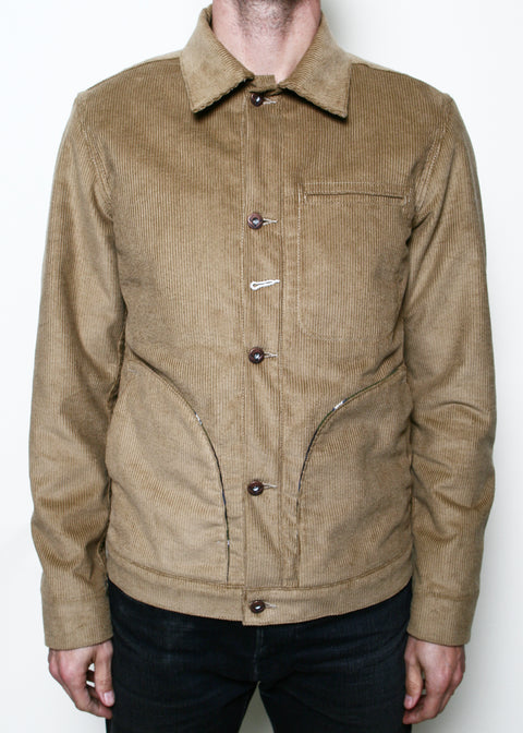  Supply Jacket // Lined Tan Corduroy