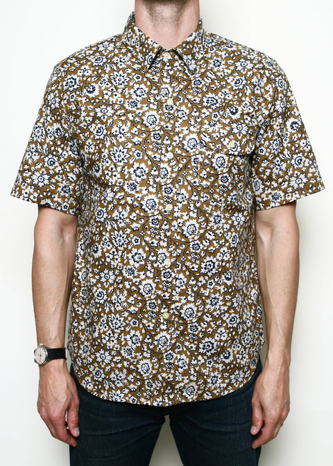 Maker Shirt // Gold Floral