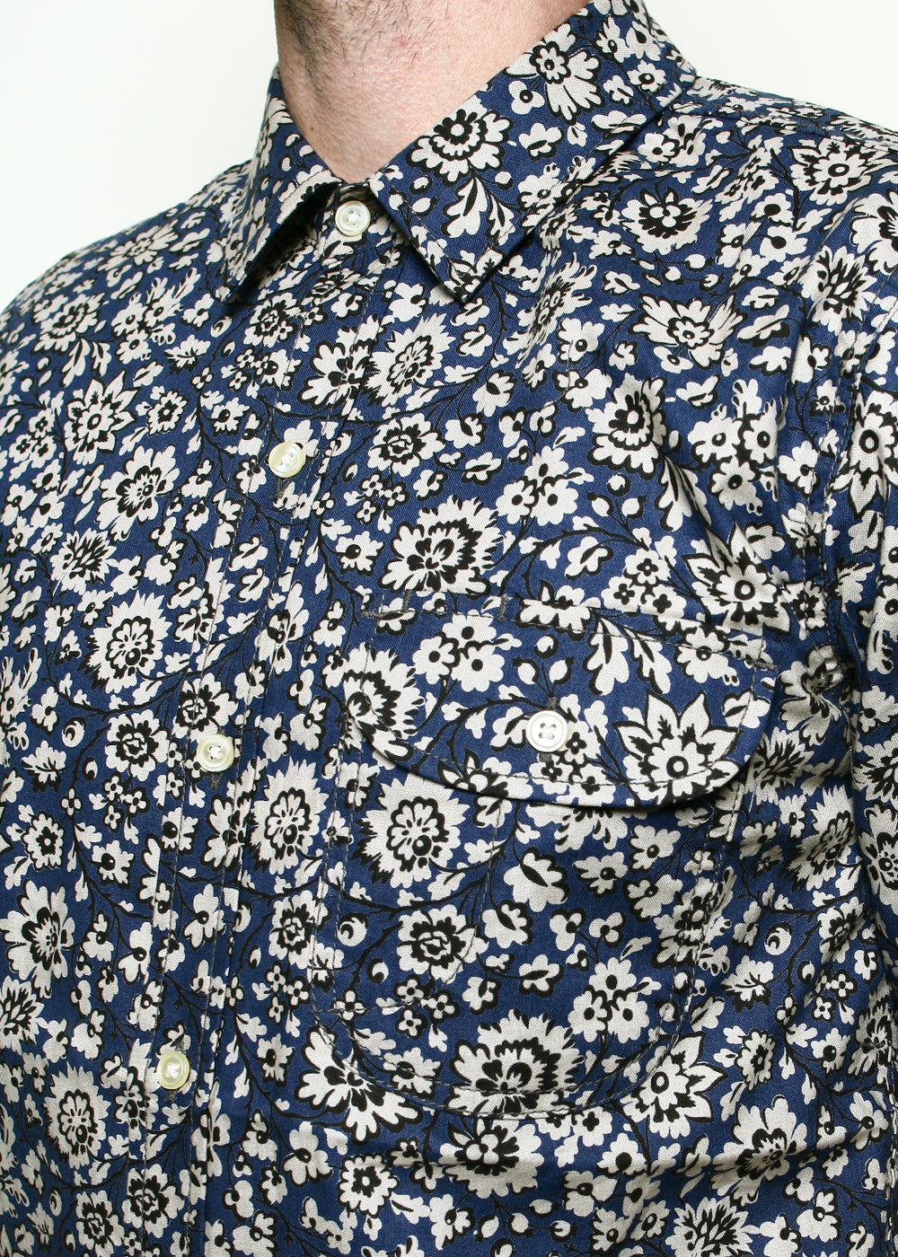 Floral – Navy Maker // Shirt Rogue Territory