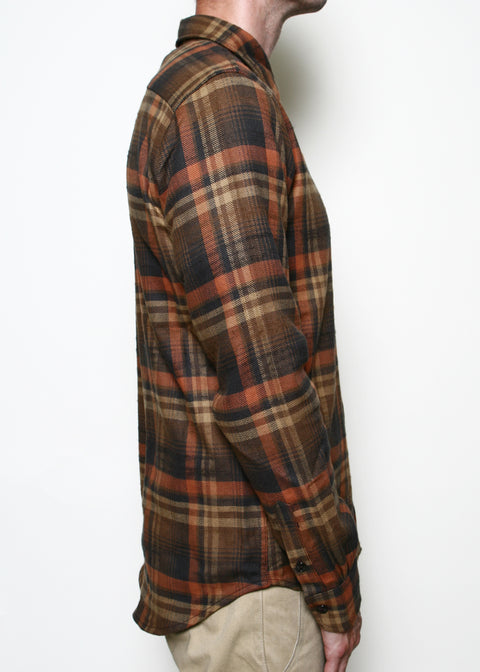 Oxford Shirt // Copper Plaid