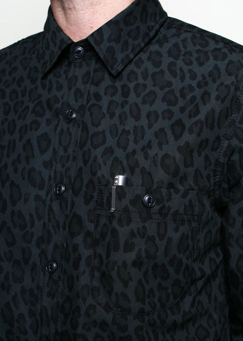 Oxford Shirt // Dark Cheetah Camo