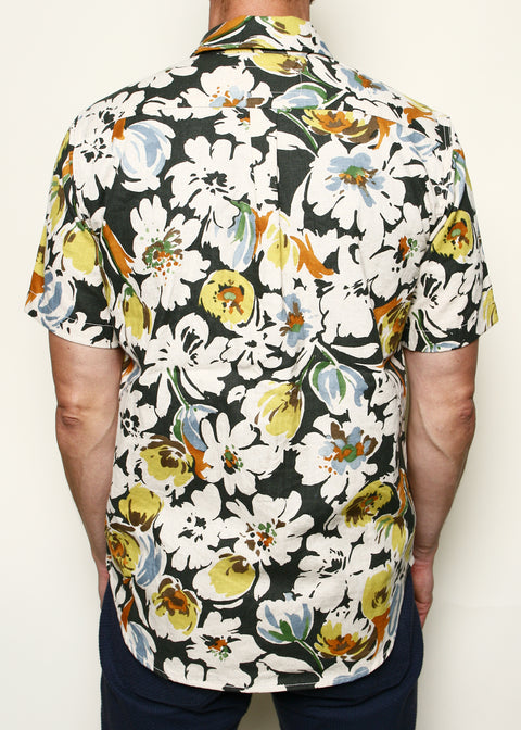 Oxford Shirt // Grey Floral
