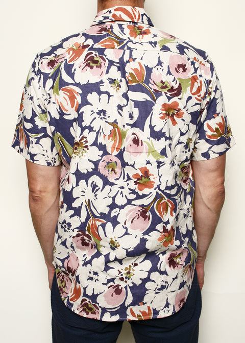  Oxford Shirt // Plum Floral