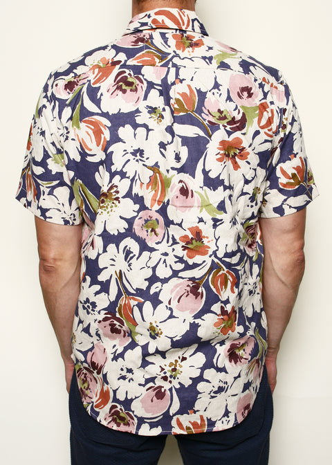 Oxford Shirt // Plum Floral