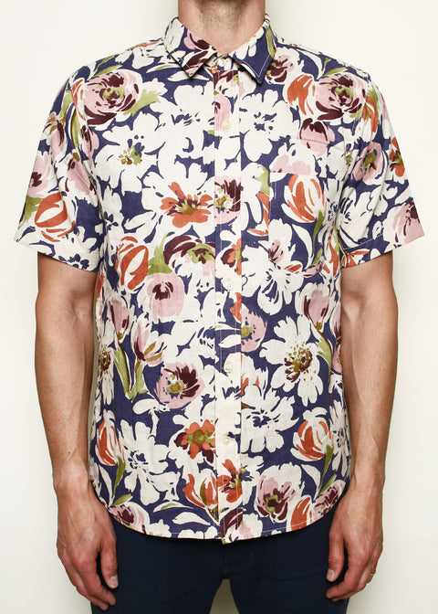 Oxford Shirt // Plum Floral