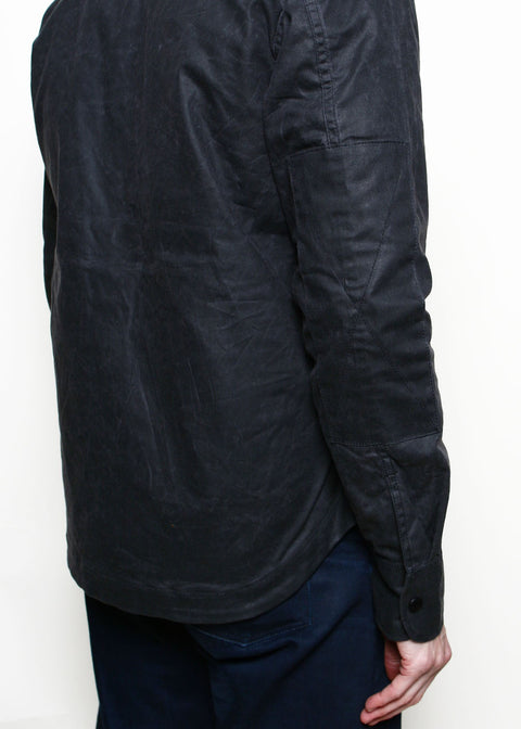 Patrol Shirt // Grey Waxed Canvas