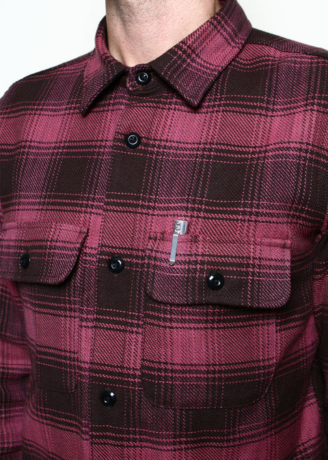  Field Shirt // Raspberry Plaid