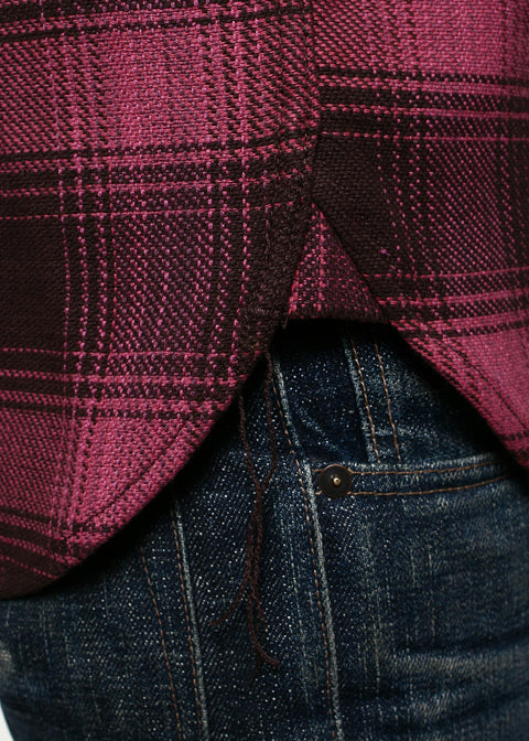  Field Shirt // Raspberry Plaid