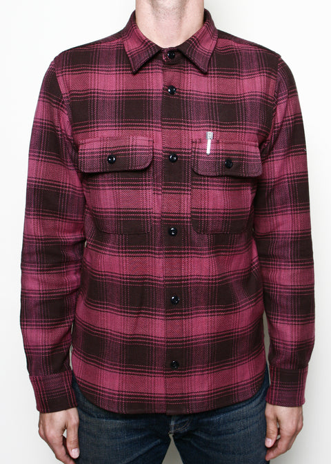  Field Shirt // Raspberry Plaid