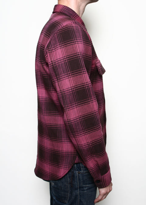  Field Shirt // Raspberry Plaid