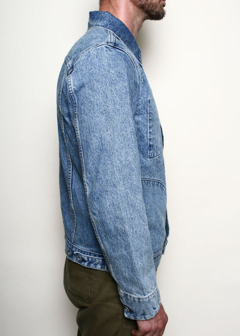 Supply Jacket // River Wash Indigo