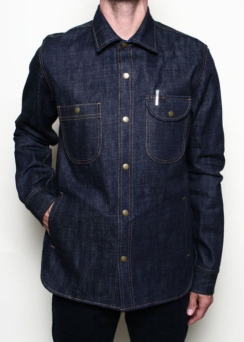  Service Shirt // 13.5oz Cryptic Indigo