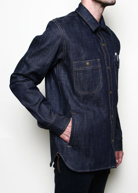  Service Shirt // 13.5oz Cryptic Indigo