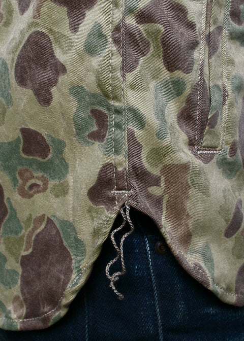 Service Shirt // Frog Camo Selvedge