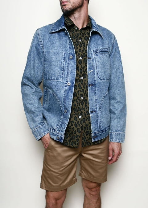 Supply Jacket // River Wash Indigo