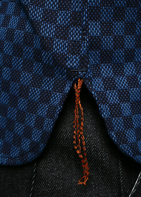 Work Shirt // Indigo Sashiko Check