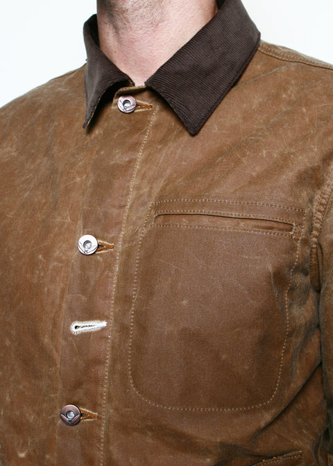 Cord Collar Supply Jacket // Lined Whiskey Ridgeline