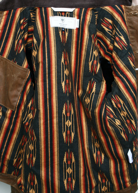 Cord Collar Supply Jacket // Lined Whiskey Ridgeline