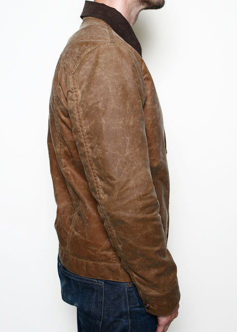 Cord Collar Supply Jacket // Lined Whiskey Ridgeline
