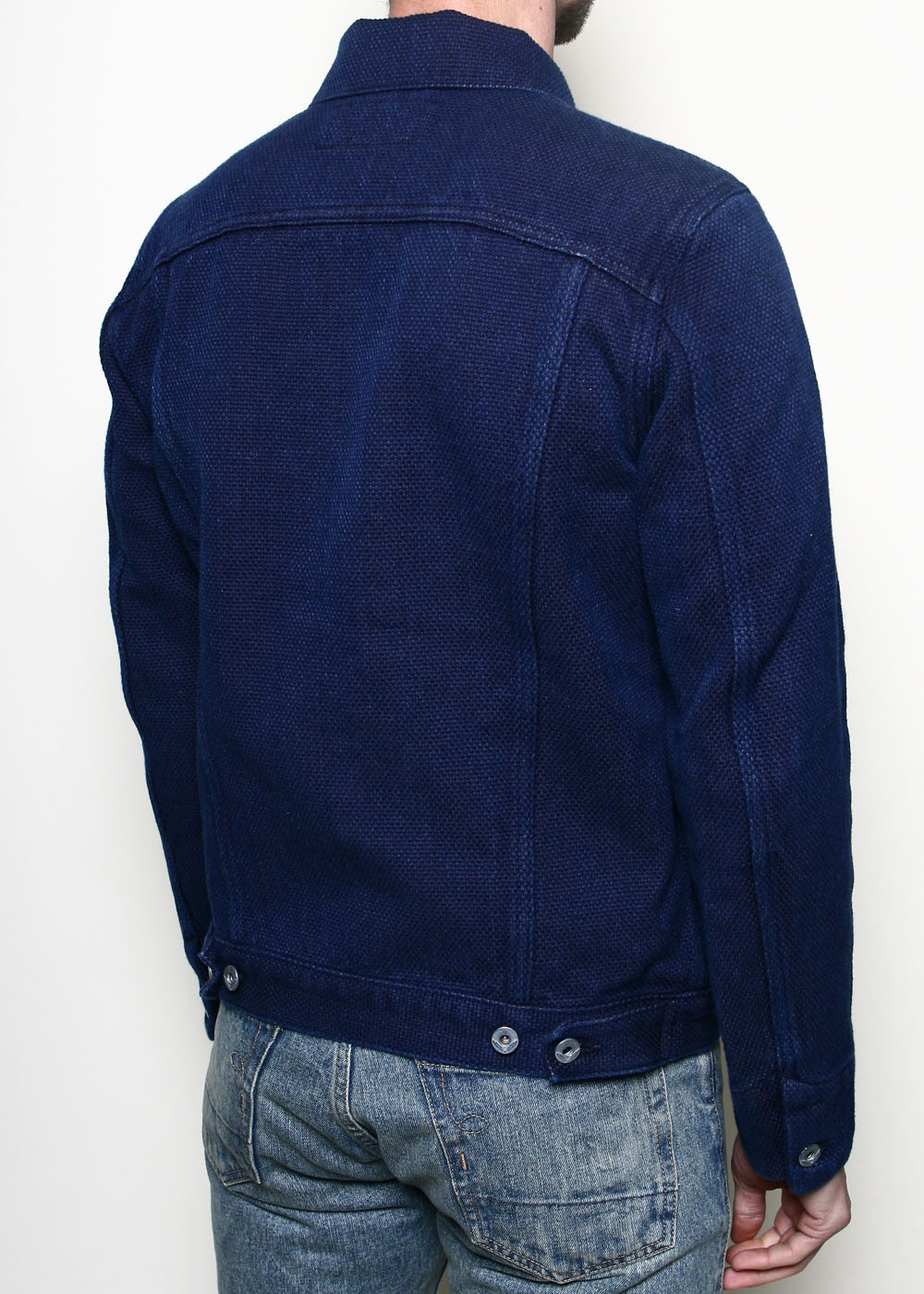 Supply Jacket // Sashiko Indigo x Persimmon – Rogue Territory