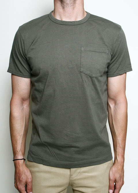 Pocket T-shirt // Moss
