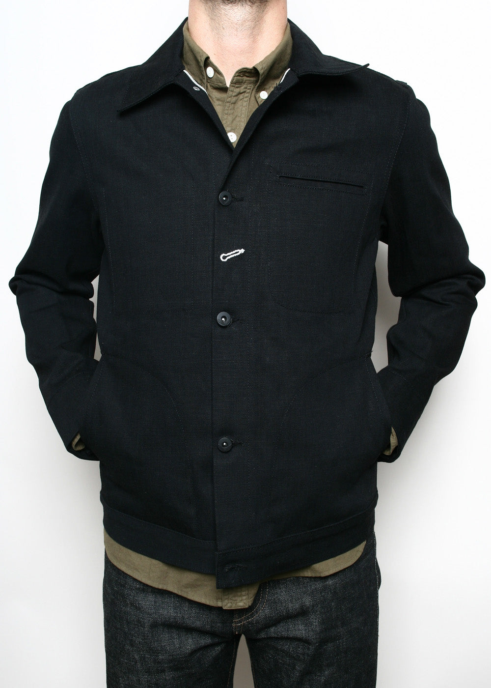 『TRAVAS TOKYO』パッチナイロン スタジャン　黒 TRAVAS TOKYO（トラバス トウキョウ）の「『TRAVAS TOKYO